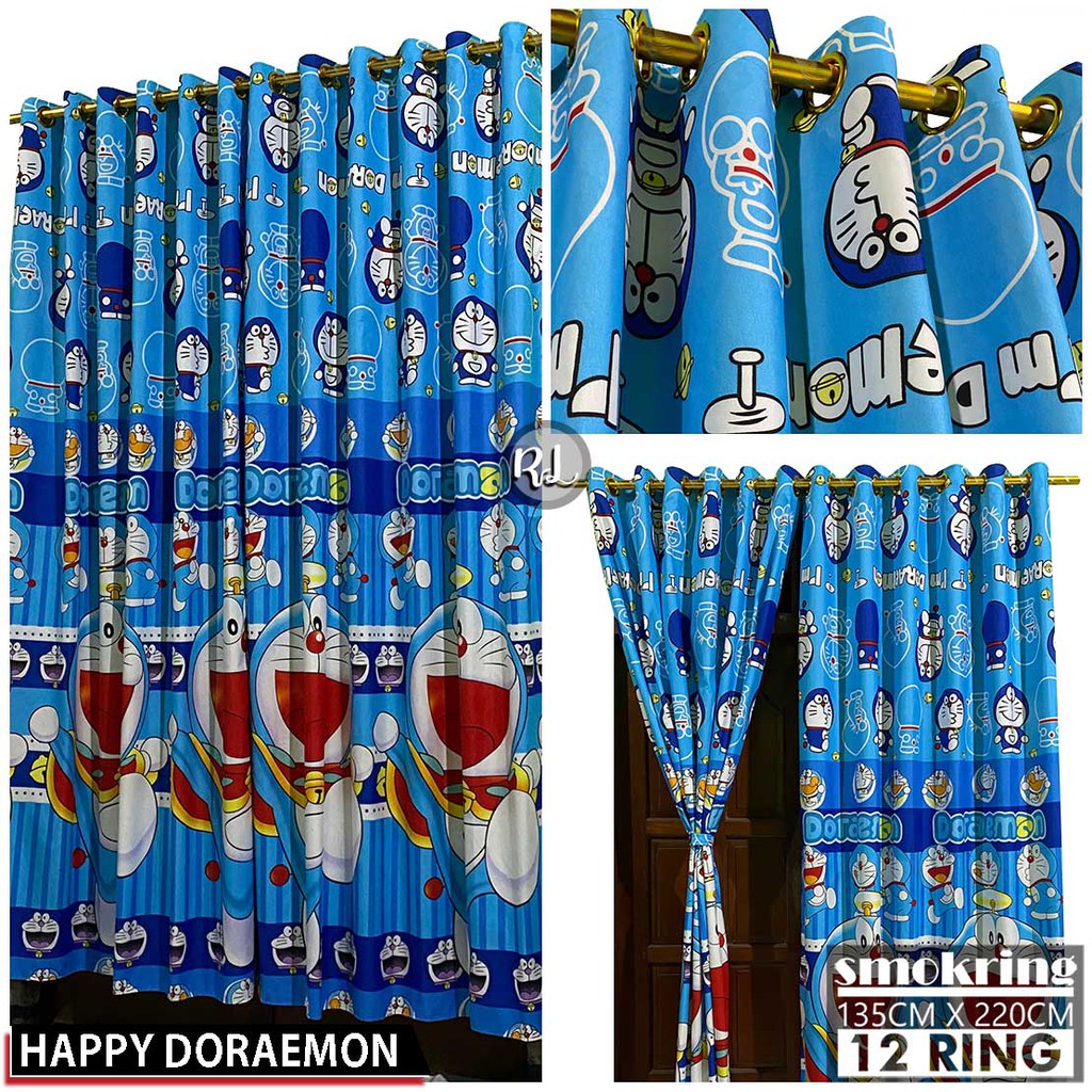  Gorden  Smokering Besar Murah 12 Lubang Motif  Happy 