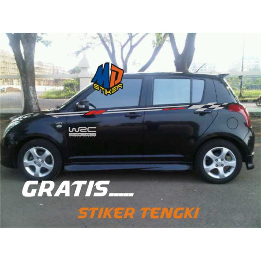 Stiker Sticker Mobil Swift Stiker BC D 2 Cutting Mobil Ignis Stiker Mobil Splashh