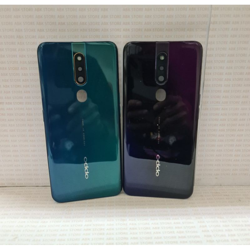 Back Casing Kesing Housing Backdoor + Tulang Bezel OPPO F11 Pro Original free tempered glass
