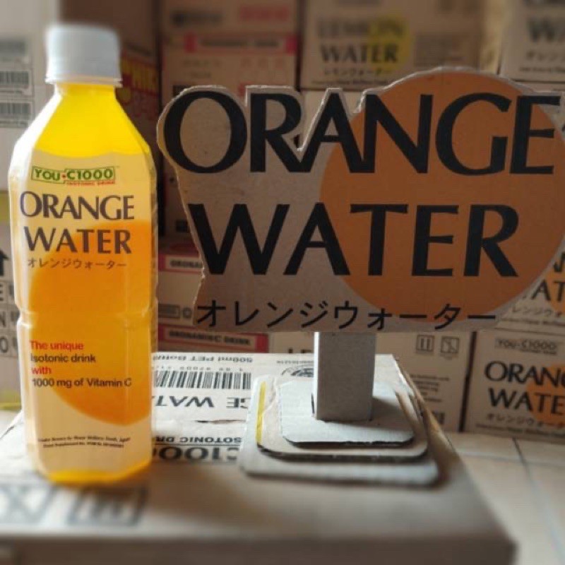 You C1000 Orange Water (1 dus = 24 btl @500ml)