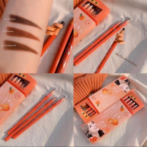 PENSIL ALIS BENANG TANAKO BROWN [TERLARIS]