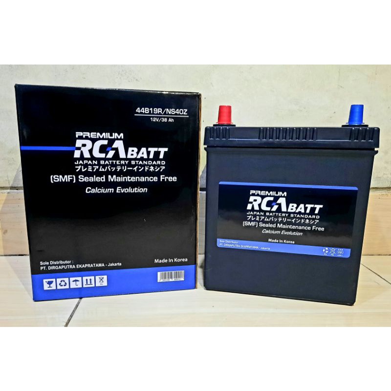 Aki Mobil Avanza, Xenia, Rush, Terios, APV merk RCA BATT