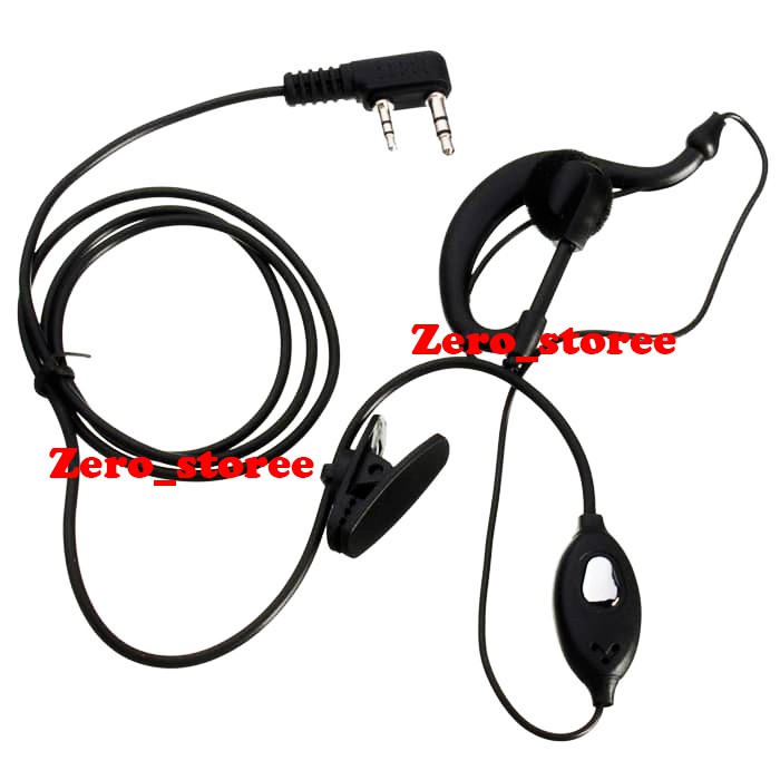 Handsfree Earpiece Headset HT cina Earmic Weierwei 3288 3288S 3288D VEV handie talkie handy talky walkie talkie Baofeng UV5 UV5R