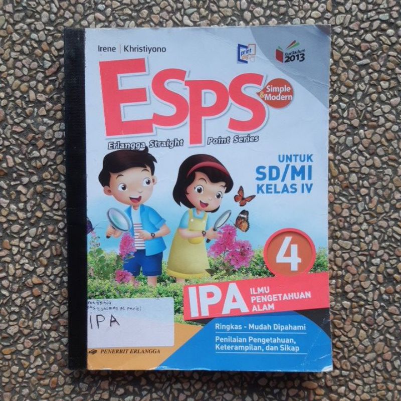 buku esps IPA.ilmu Pengetahuan Alam Sd Kelas 4.5.6 revisi kurikulum 13-Ipa 4