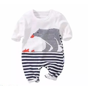 Jumper panjang baju bayi NEWBORN - 6 bulan // baju lokal