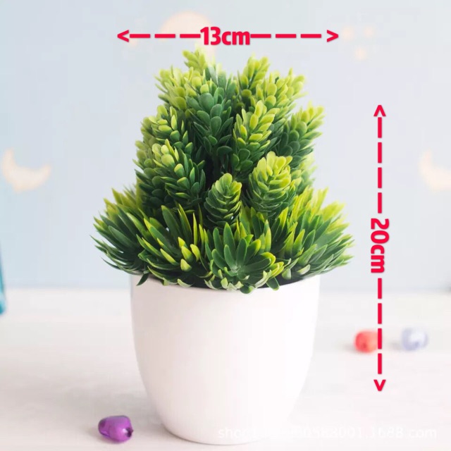 NFS349 Bunga plastik / Pajangan bunga Artifisial / motif nanas buatan /Vas Bulat-3