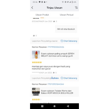 ESSEN IKAN MAS DOMINAN SEREH MELATI