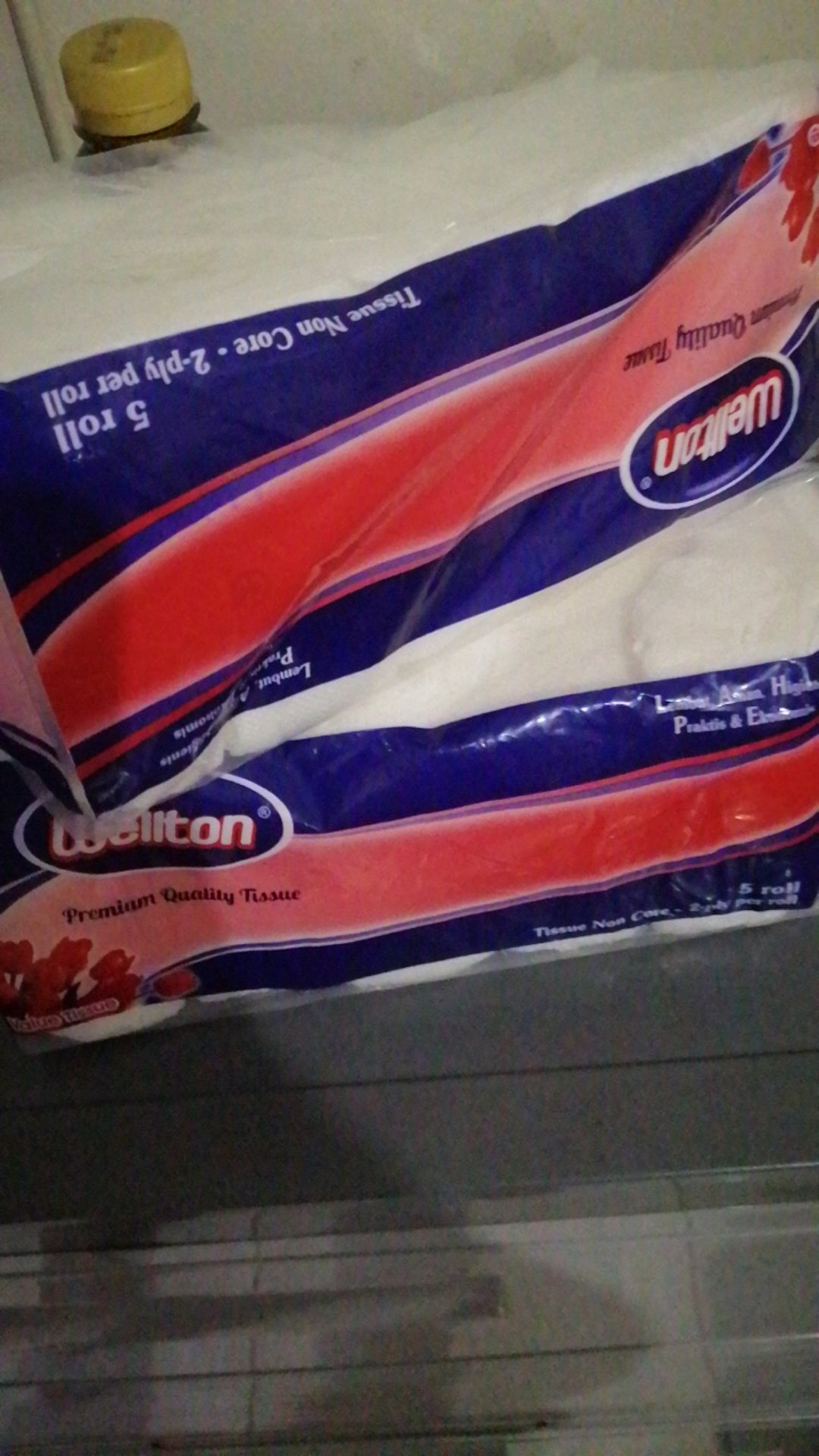 Tissue Gulung Welton Isi 5 - Tissue Toilet - Tissue Roll Tanpa Tulang