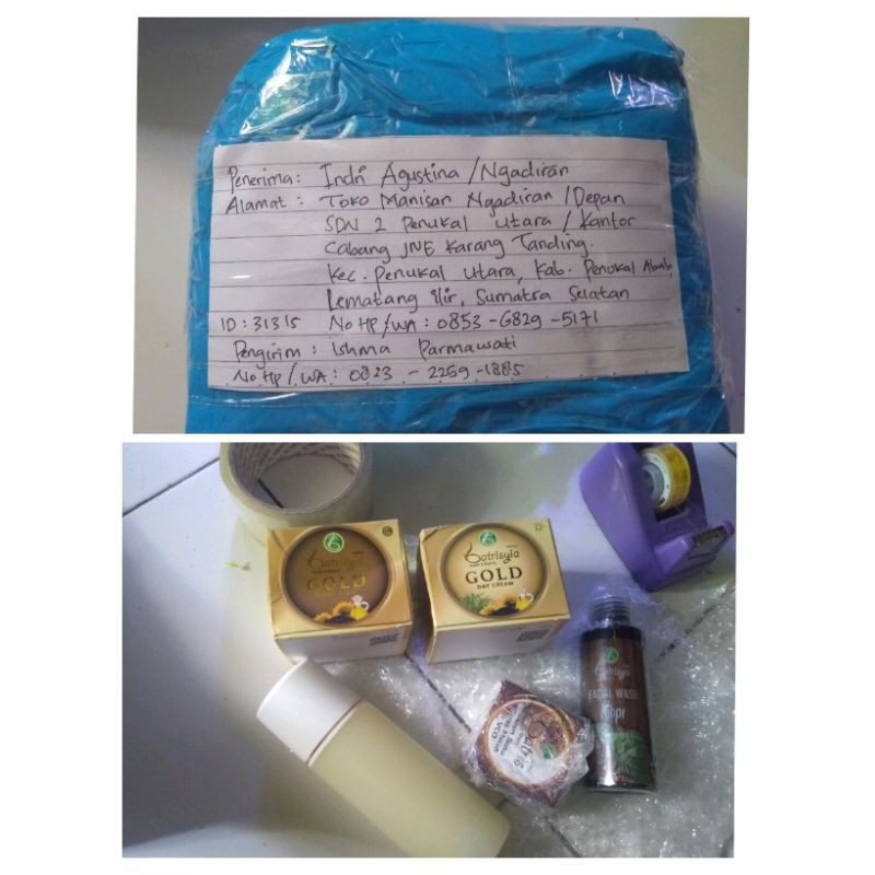 Orderan Indri Agustina