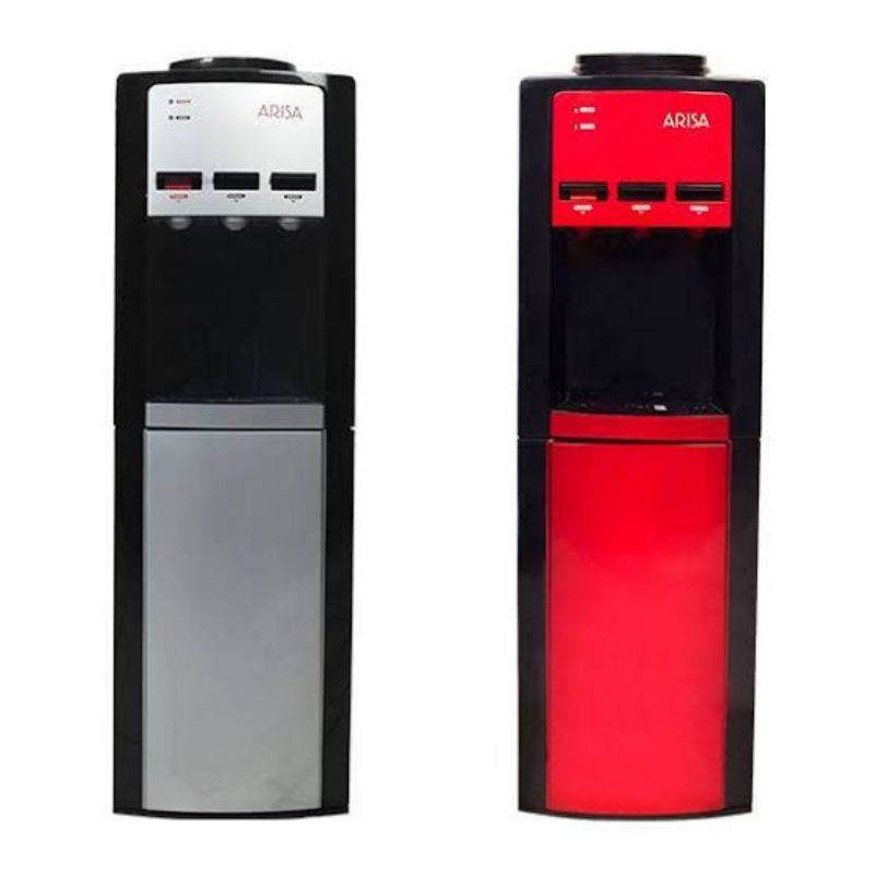 DISPENSER ARISA WD 0911T WD0911T 0911 T AIR MINUM GALON ATAS TIGA 3 KERAN KRAN NORMAL PANAS DINGIN H