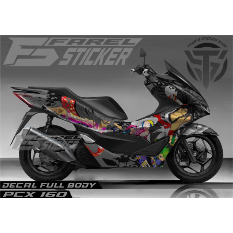 Decal PCX 160 Full body Sticker Variasi PCX 160