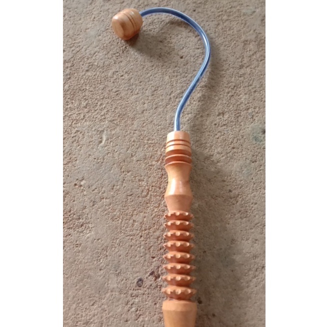 Alat Pijat Punggung Kayu Gerigi / Alat Pijat Refleksi Punggung / Wooden Tool Massage, Model Gerigi