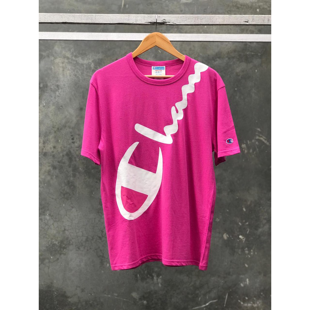 Tshirt Champion USA Heritage Life Tee Big Script Logo