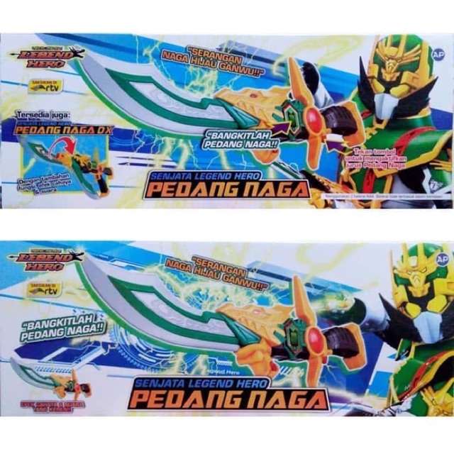 Mainan Anak Legend Hero Pedang Naga Hijau