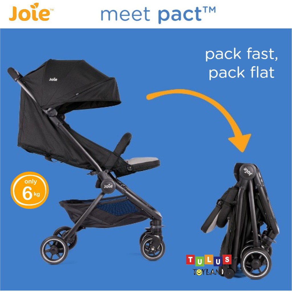 Joie Meet Pact Single Stroller Travel Pack kereta dorong anak traveling ringan