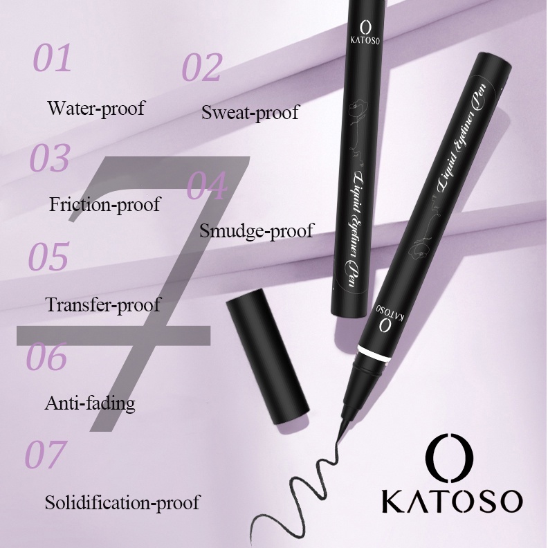 (BPOM) Katoso Liquid Eyeliner Pen - 10G