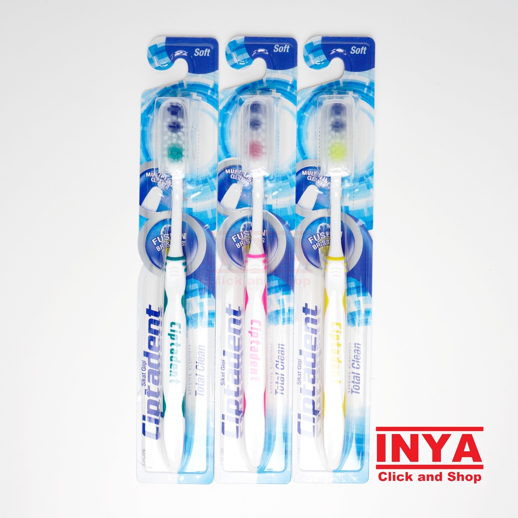 SIKAT GIGI CIPTADENT TOTAL CLEAN SOFT TOOTHBRUSH