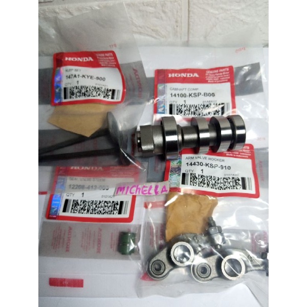 paket noken as Mega pro mono,verza , crf 150 1 set 4 macam