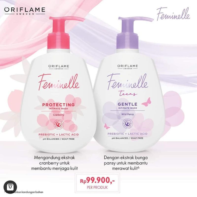 Feminelle Cranberry/ Blackcurrant/ Aloe Vera/ Teens Wild Pansy/Rose Water/ Calendula Cleansing Cream/ Calendula Lotion