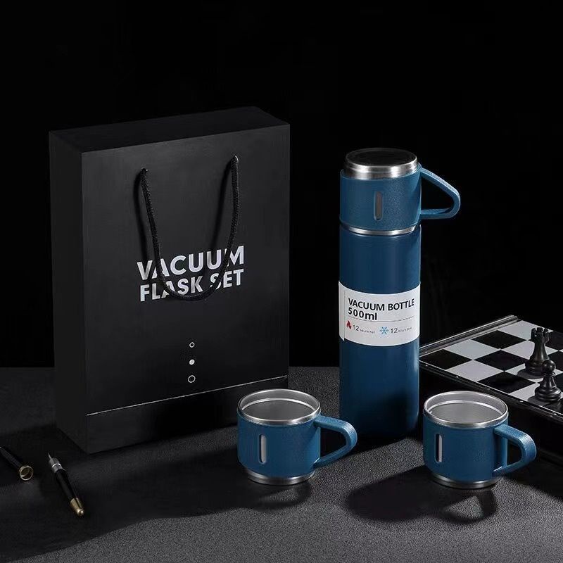 COD Thermos Sultan Vacum Flask 2 Set Cangkir /Tahan Panas