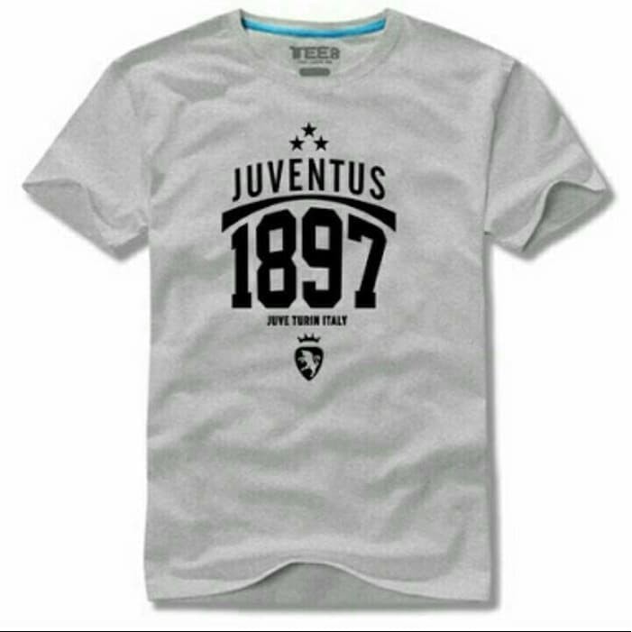 Kaos Tshirt Baju Combed 30S Distro Juve Juventus 1897 Turin Italy