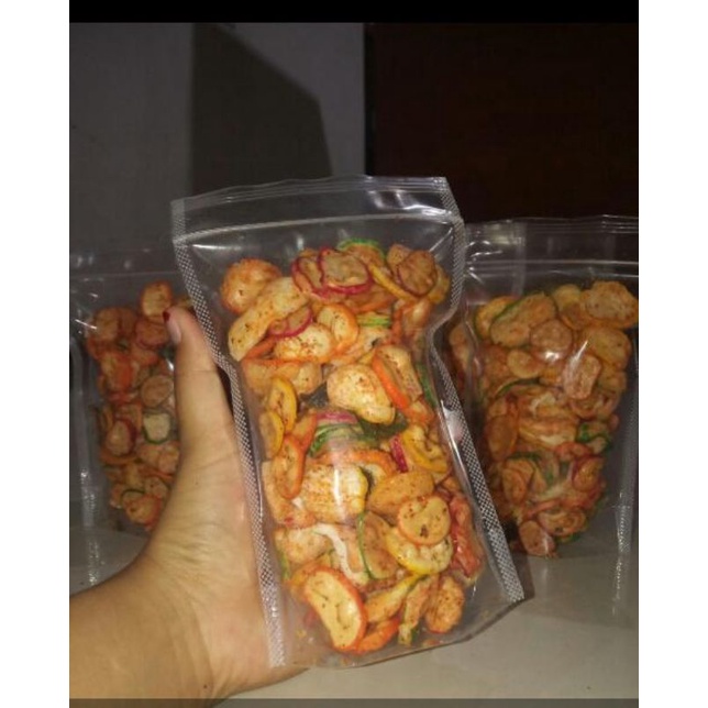 

KRUPUK SEBLAK BANTAT PEDAS DAUN JERUK