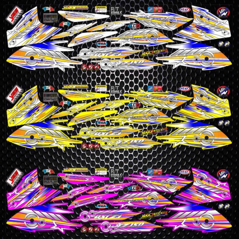 striping variasi vixion