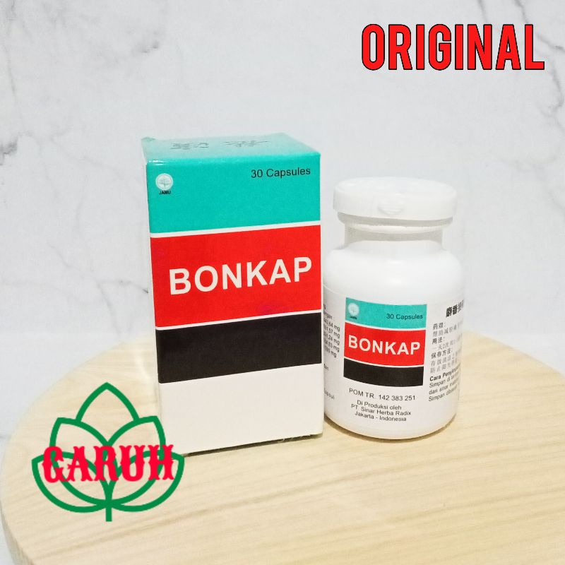 BONKAP 30KAPSUL THE MUSK FRACTURE BONE JOINING PATAH TULANG, OBAT SAKIT PUNGGUNG DAN TULANG BELAKANG