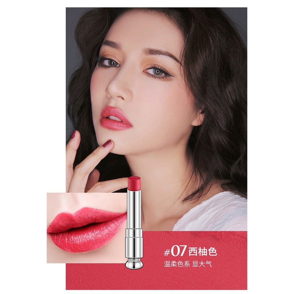 LAMEILA Bright Pink Lipstick Gradien Waterproof 8 Warna New LS 1008