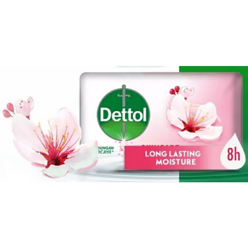 Dettol Sabun Batang 65 / 100 gr Sakura Cool Original Invigorate Mandi Body Wash Detol