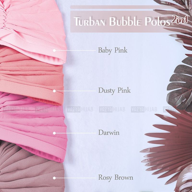 Turban Bubble Polos 2in1