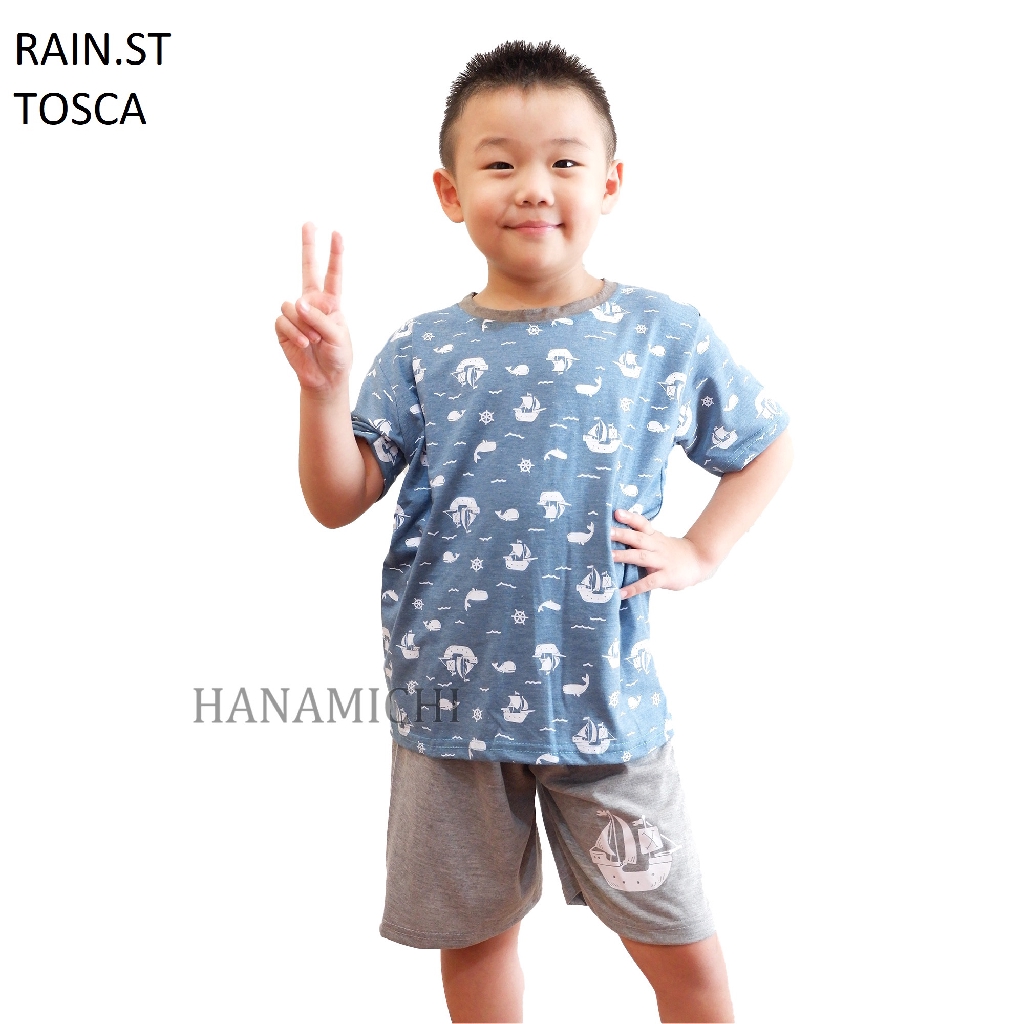 Hanamichi RAIN.ST Setelan Anak Lengan Pendek