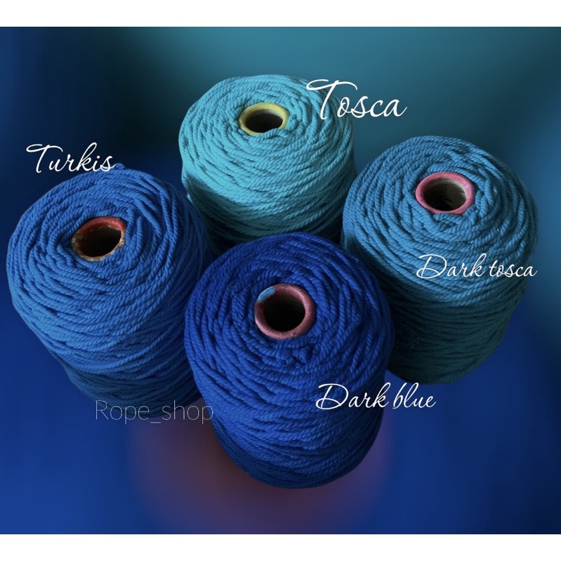 Tali macrame warna 1kg