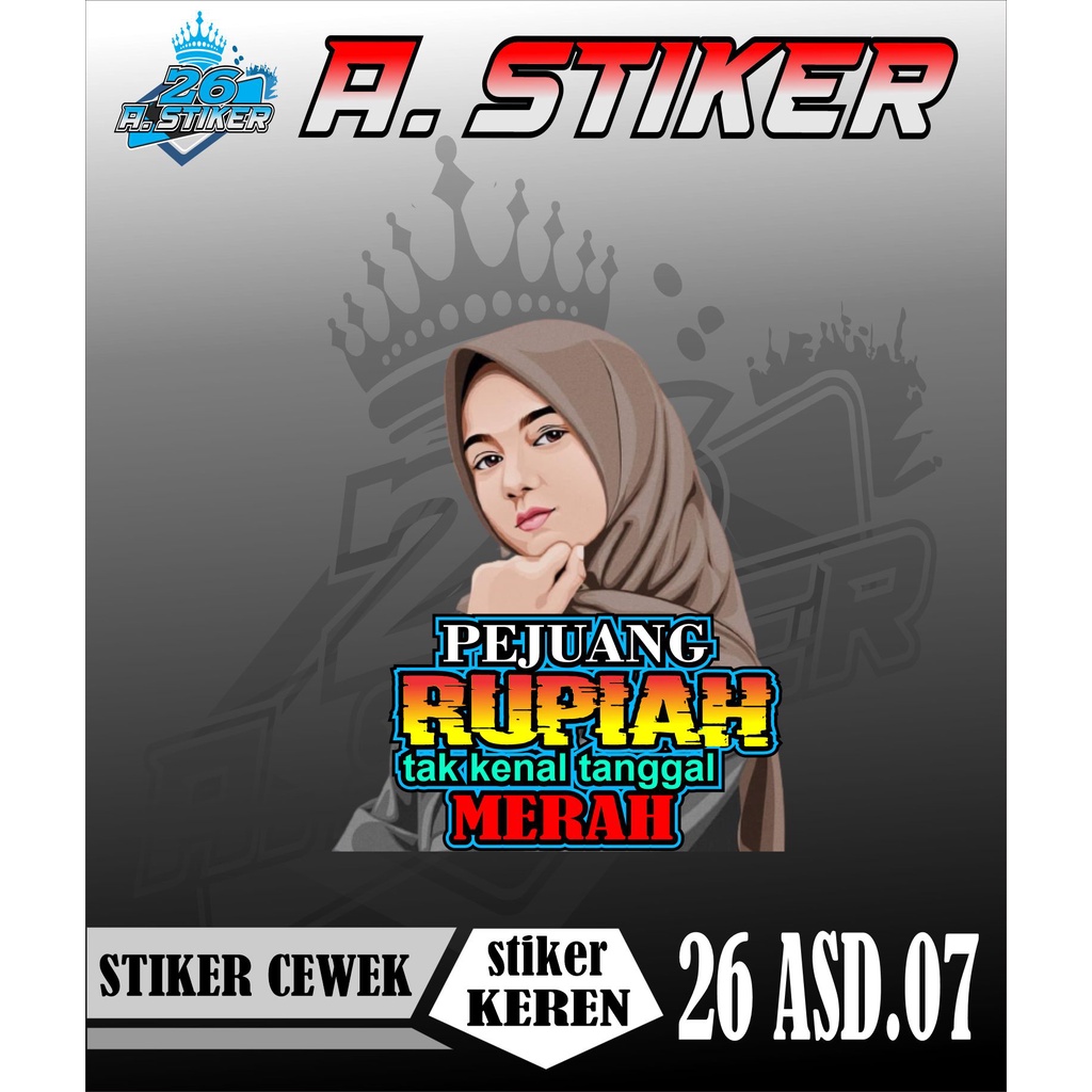 stiker cewek stiker mobil stiker truk stiker motor stiker variasi mobil