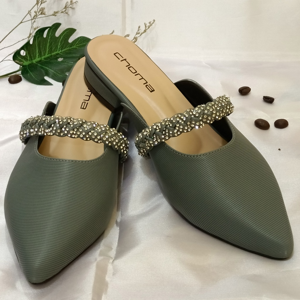 choma olipsandal flat|sandal wanitakepang