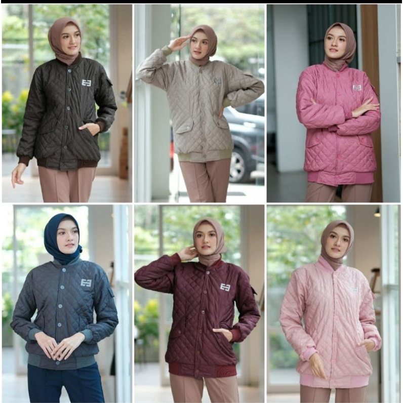 jaket wanita korea simplicity jaket elzanteri trendy