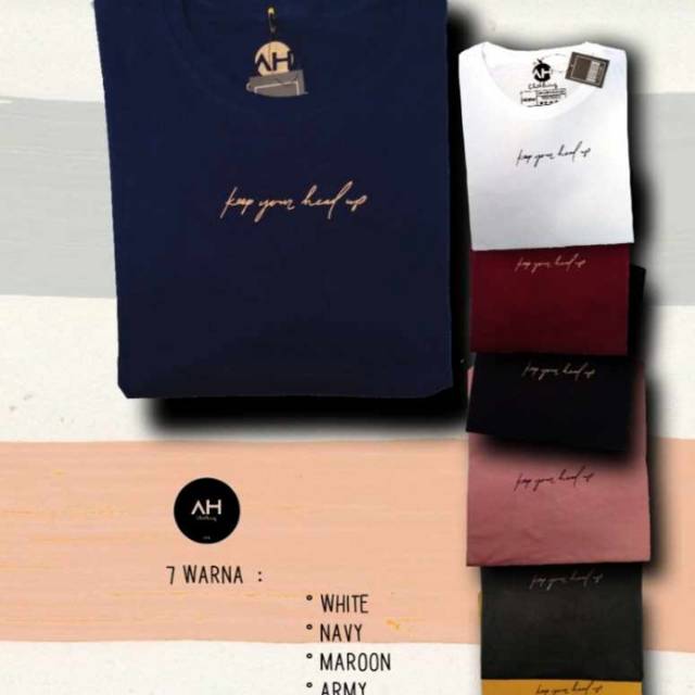 ATASAN KATUN AH clothing KAOS AH KAOS MOTIF KAOS KATUN ADEM GOOD QUALITY