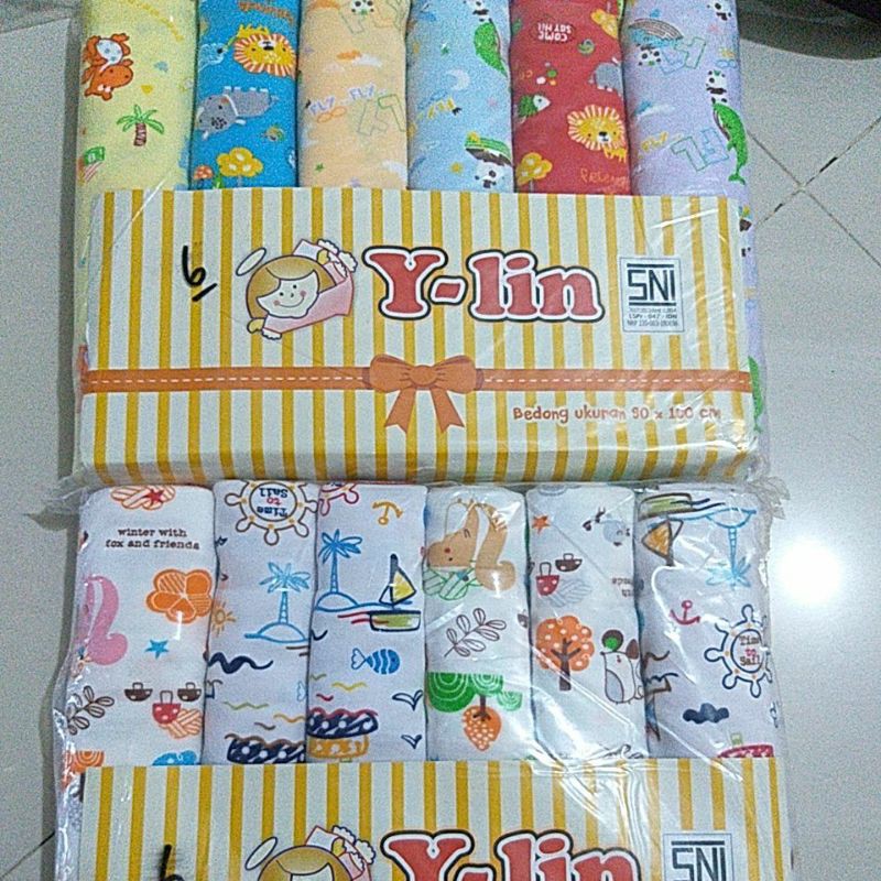 bedong bayi kaos  haluss all varian