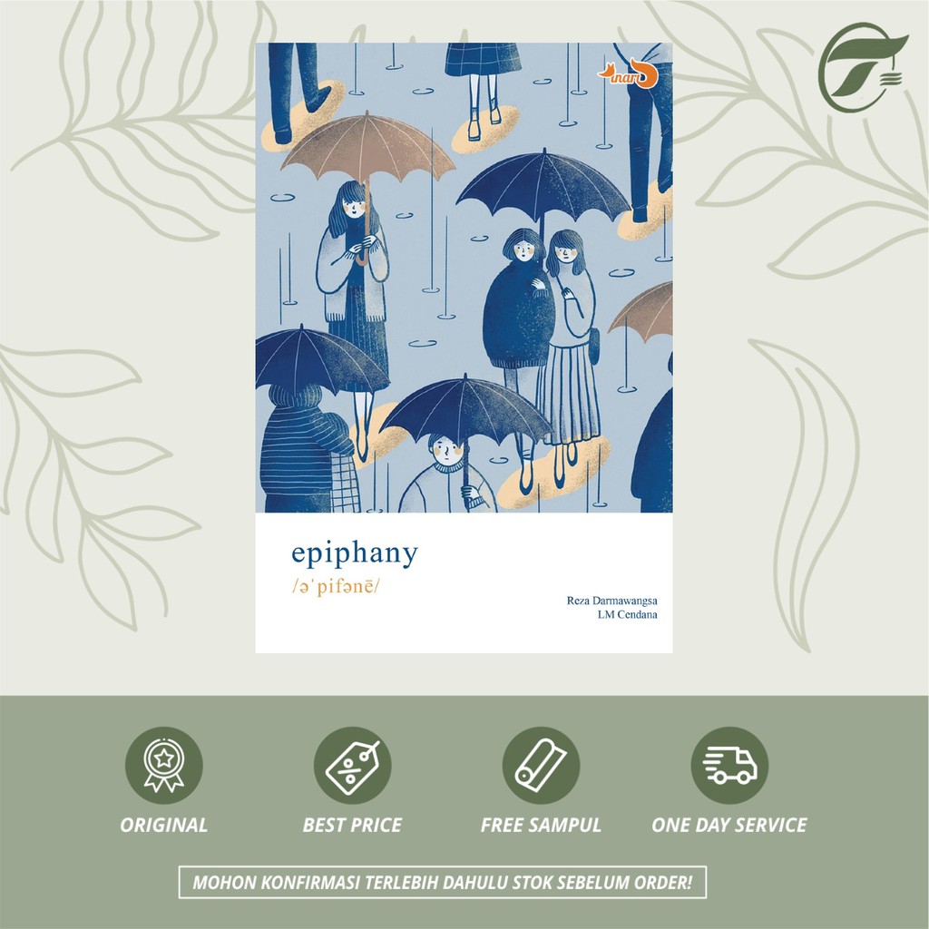 Ready Stock Novel Epiphany by Reza Darmawangsa dan Lovita Cendana