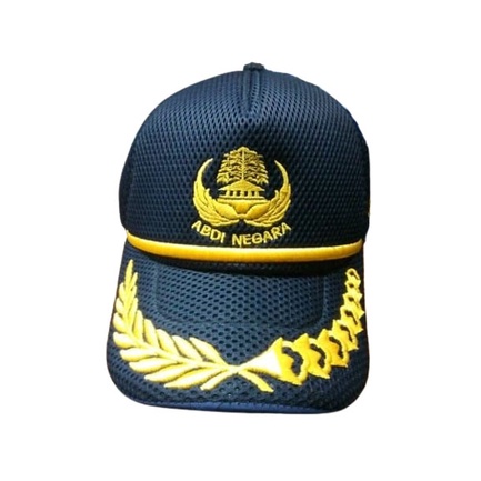 Topi KORPRI Abdi Negara Topi ASN model jaring full double mess PNS