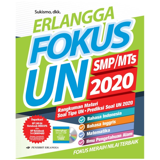 Buku Erlangga Fokus Un 2020 Smp Mts Shopee Indonesia