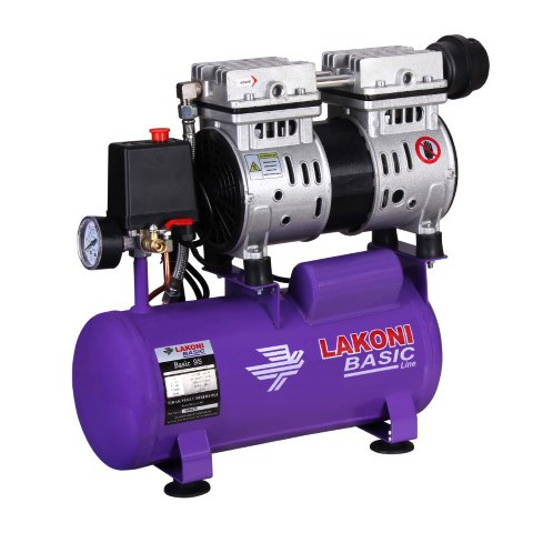 Mesin Kompresor Lakoni Basic 9S - Mesin Angin Oiless 550 W 3/4 HP