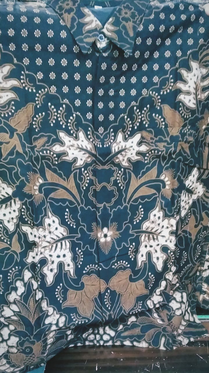 Batik Prabu Batik Pria Lengan Panjang Full Furing Batik Solo