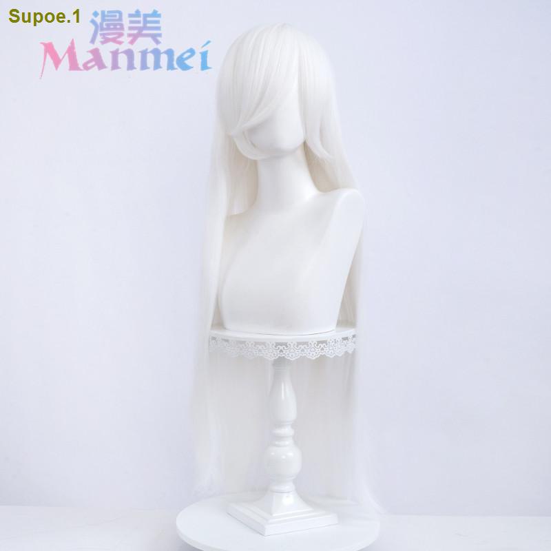 ✿Manmei rambut lurus panjang cos wig, Kostum antik universal 100 cm perempuan anime wig, Multi-warna