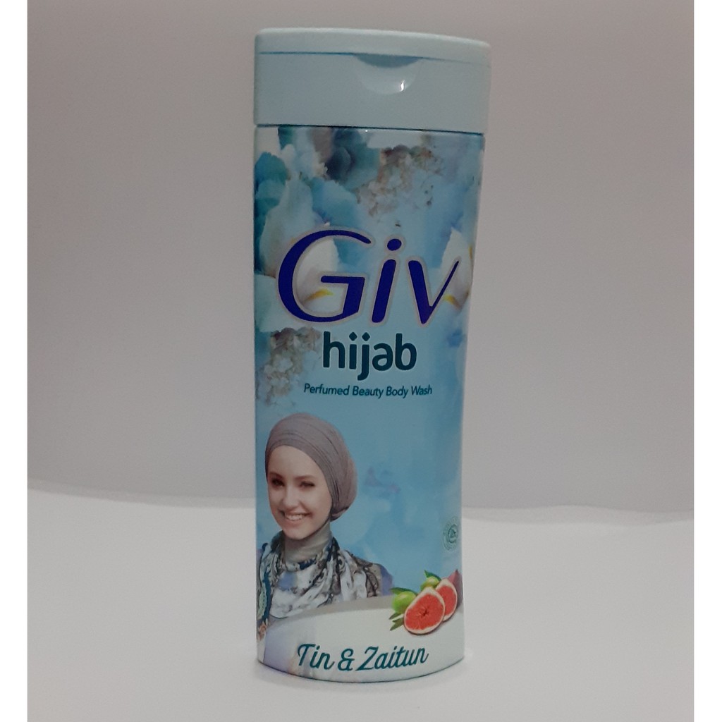 GIV Hijab Perfumed Beauty Bodywash Tin & Zaitun 250ml Botol
