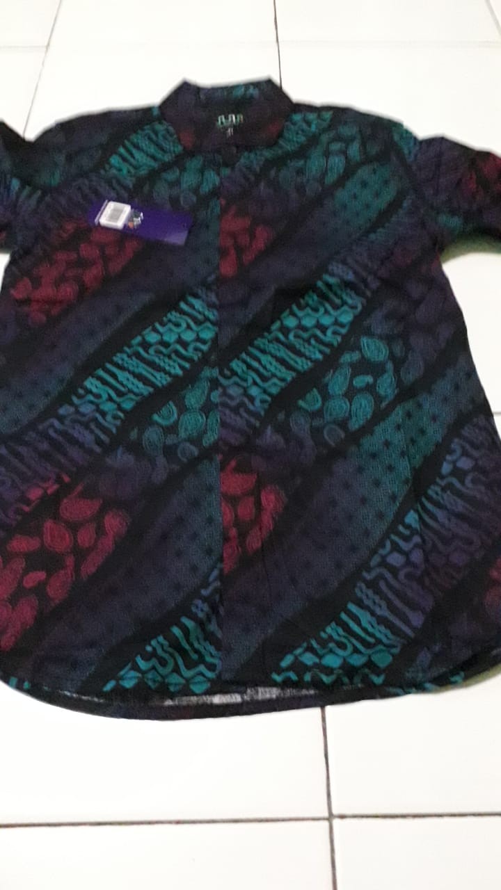 Kemeja Batik Songket Tangan Panjang Pria Bisa Bayar Ditempat Cod
