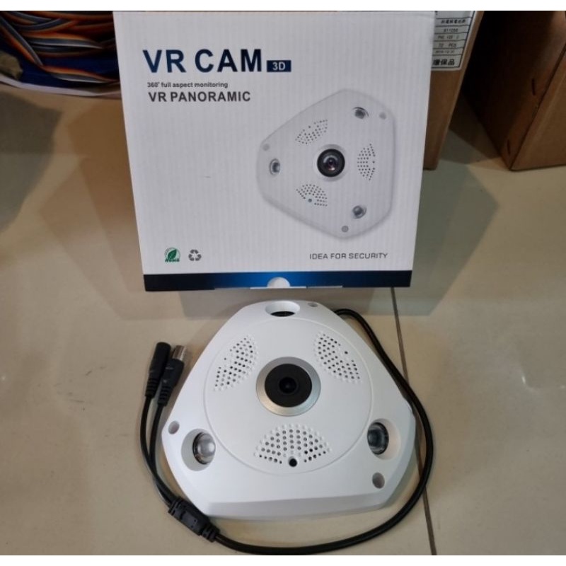 CAMERA VR 3D IP CAMP 2MP 360 Wireless