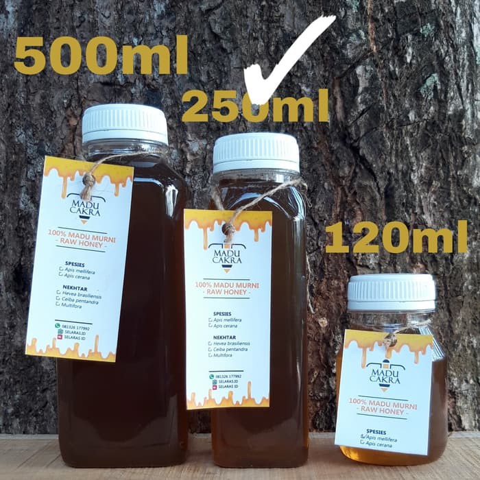 

Madu Asli Murni 100 % Bergaransi - Madu Hutan Asli - Raw Honey - MMD1263