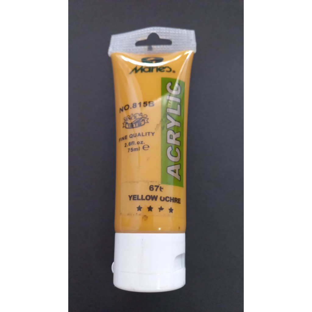 

Cat Acrylic Colurs 75ml Yellow Ochre 676 / Cat Maries 75 ml / Cat Acrylic Satuan Merk Maries