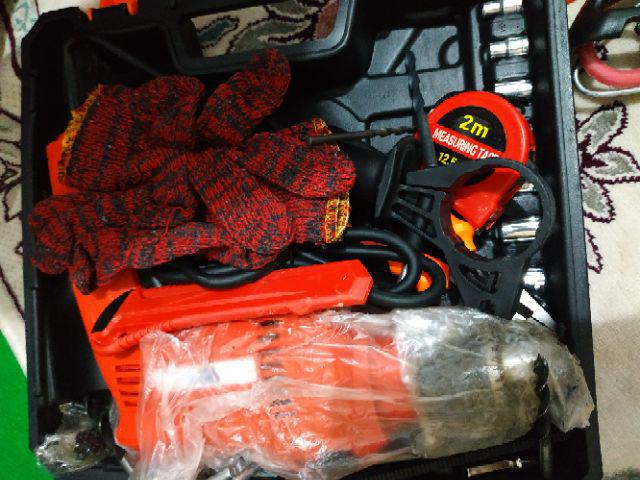 Hiroki Hr 8313bt Koper Set Mesin Bor Set Bor 13 Mm Bor Tembok Beton Set Heavy Duty Wall Drill